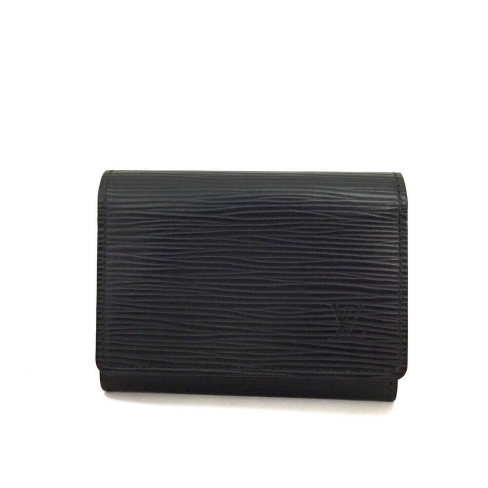 065124D Louis Vuitton Card Case Epi Pochette Cartes Visite Leather